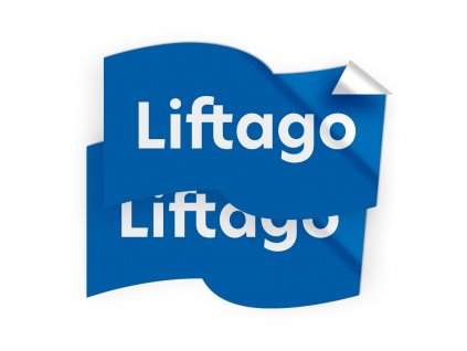 LIFTAGO samolepka modra set 800x800px