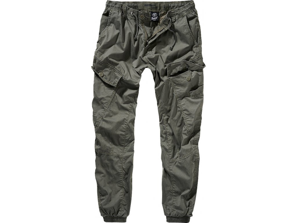 BRANDIT kalhoty Ray Vintage Trousers Olivové
