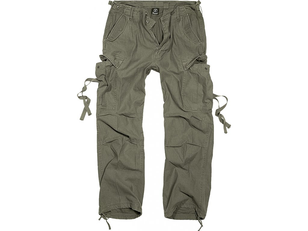 BRANDIT kalhoty M65 Vintage Trouser Olivové