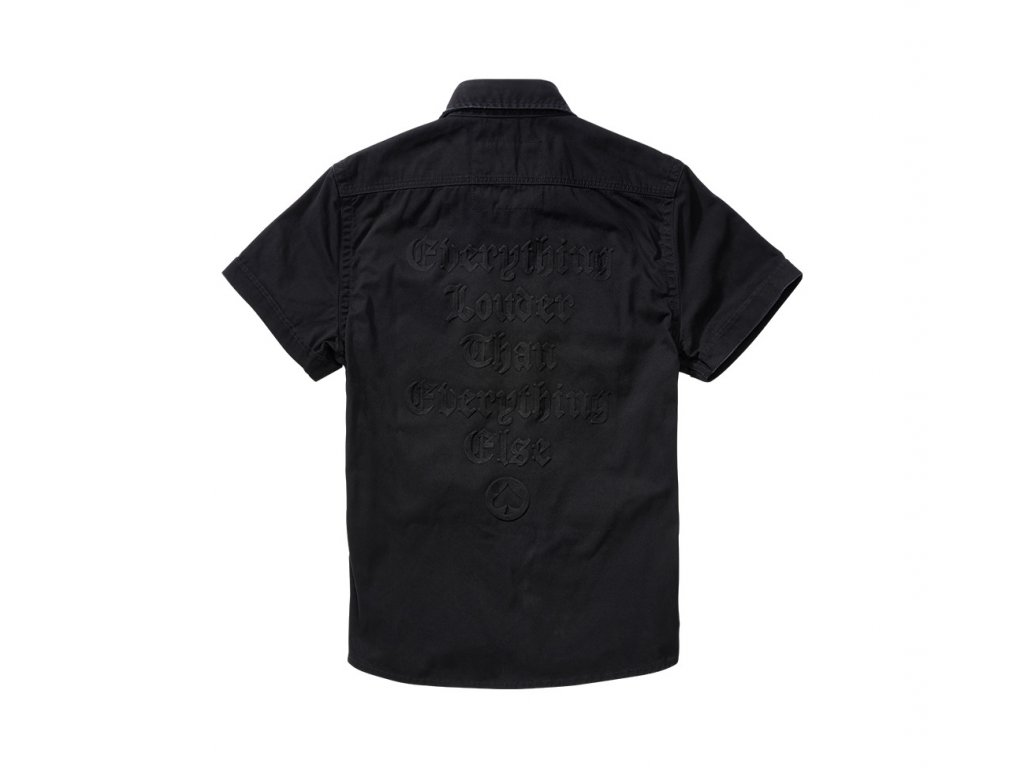 BRANDIT košile Motörhead Vintage Shirt 1/2 sleeve černá