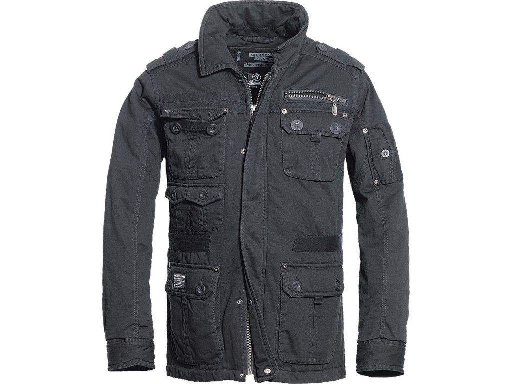 BRANDIT bunda Platinum Vintage Černá