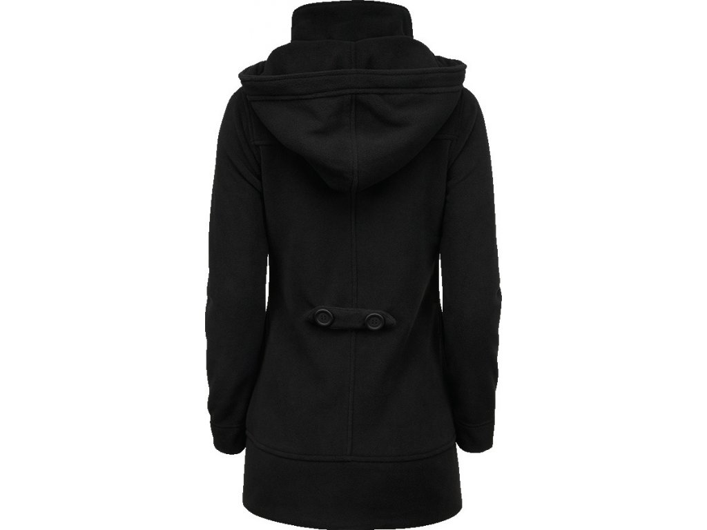 BRANDIT Kabát Dámská Square Fleece Jacket Černá