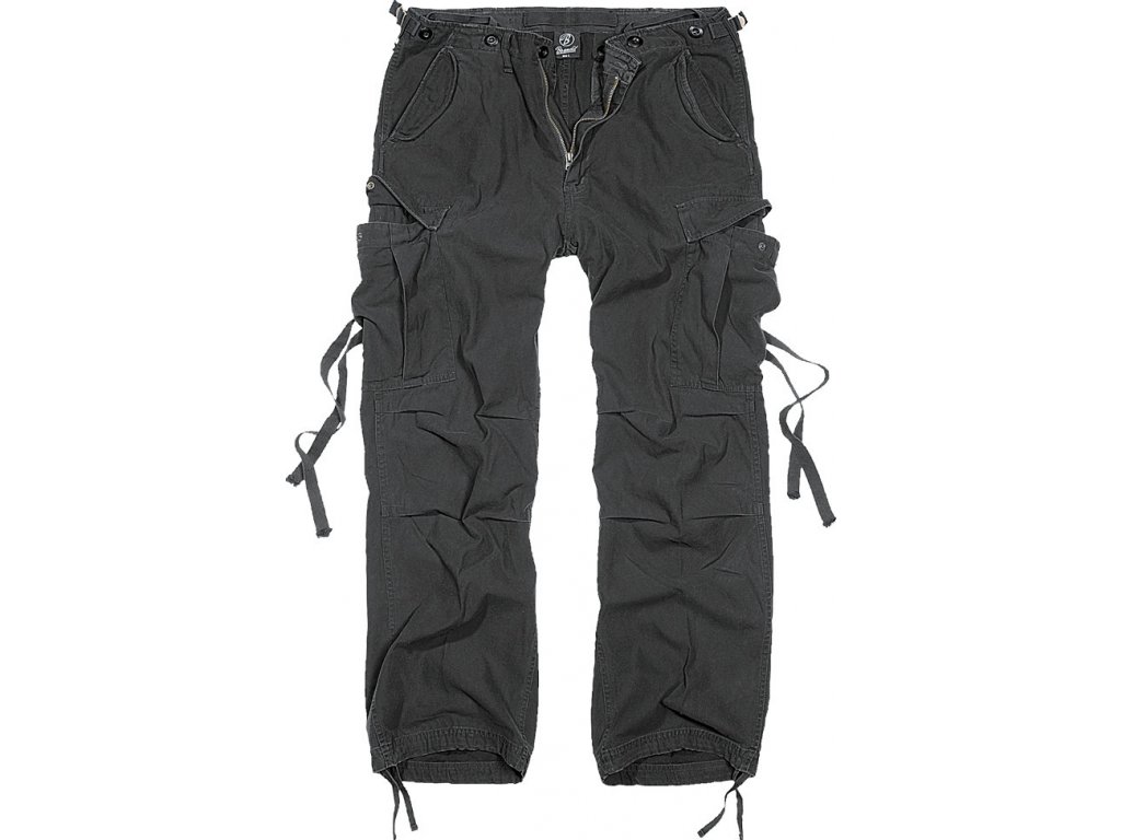 BRANDIT kalhoty M65 Vintage Trouser Černé