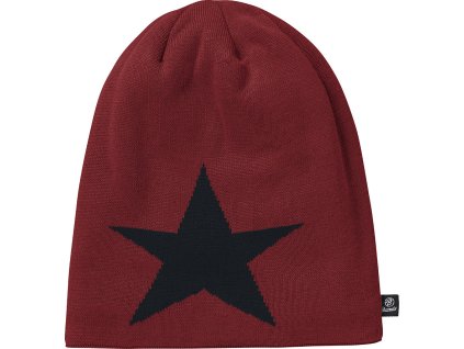 BRANDIT ČEPICE Beanie STAR Bordó