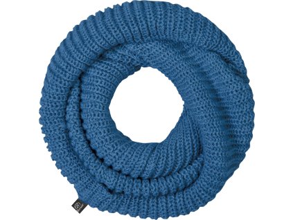 BRANDIT ŠÁLA Loop knitted Modrá