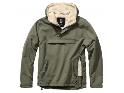 BRANDIT větrovka Windbreaker Sherpa Olivová