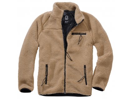 BRANDIT bunda Teddyfleece Jacket Camel