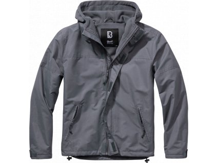 BRANDIT BUNDA Windbreaker Frontzip Antracit