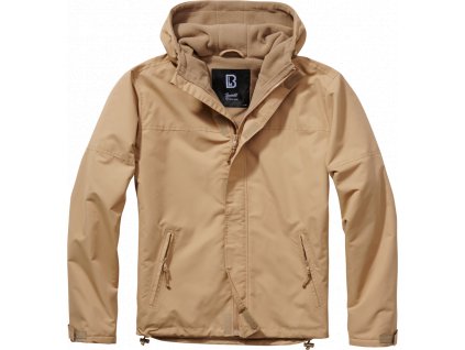 BRANDIT BUNDA Windbreaker Frontzip Camel