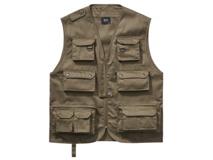 BRANDIT vesta Hunting Vest Olivová