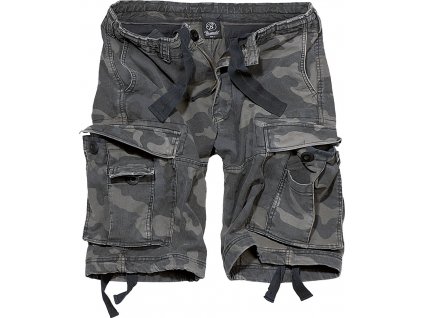 BRANDIT kraťasy Vintage Shorts Darkcamo