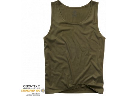 BRANDIT tílko Tank Top Olivové