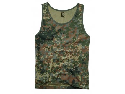 BRANDIT tílko Tank Top Flecktarn