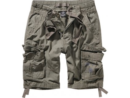 BRANDIT kraťasy Pure Vintage Shorts Olivové