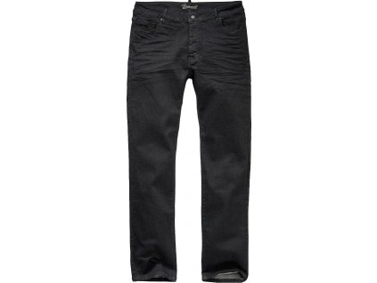 BRANDIT džíny Mason Denim pants unwashed Černé