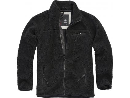 BRANDIT BUNDA Teddyfleece Jacket Černá