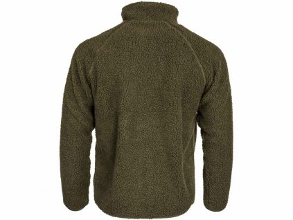 BRANDIT BUNDA Teddyfleece Jacket Olivová
