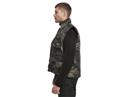 BRANDIT VESTA Ranger Weste Darkcamo