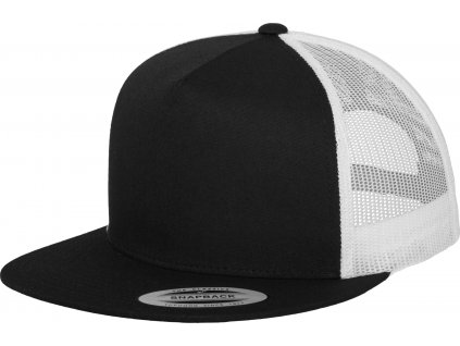 BRANDIT kšiltovka Classic Trucker 2-Tone Cap Černo-bílá