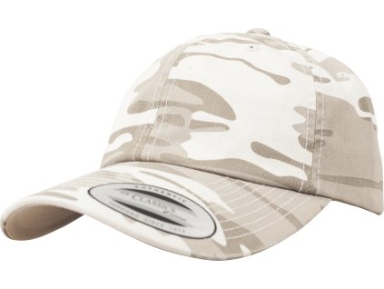 BRANDIT KŠILTOVKA Low Profile Camo Washed Cap Sandstorm