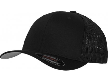 BRANDIT kšiltovka Flexfit Mesh Trucker Cap Černá