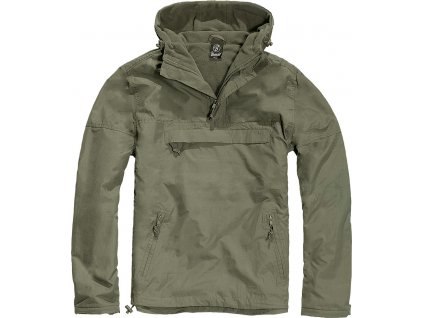 BRANDIT BUNDA Windbreaker Olivová