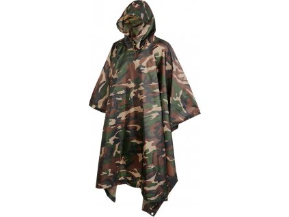 BRANDIT Ripstop Poncho Woodland