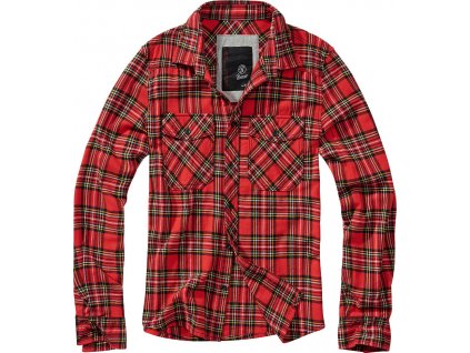 BRANDIT KOŠILE Checkshirt červená
