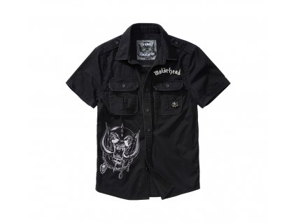 BRANDIT košile Motörhead Vintage Shirt 1/2 sleeve černá