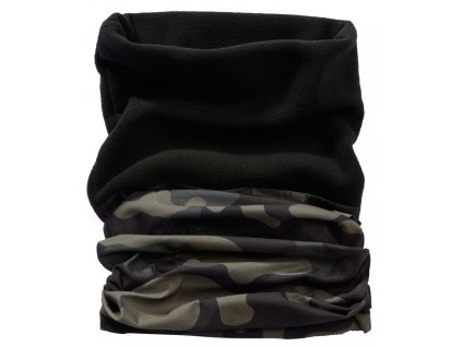 BRANDIT Multifunkční šátek Fleece darkcamo