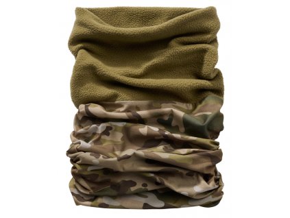 BRANDIT Multifunkční šátek Fleece tactical camo