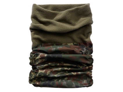 BRANDIT Multifunkční šátek Fleece flecktarn