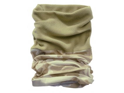 BRANDIT Multifunkční šátek Fleece sandstorm