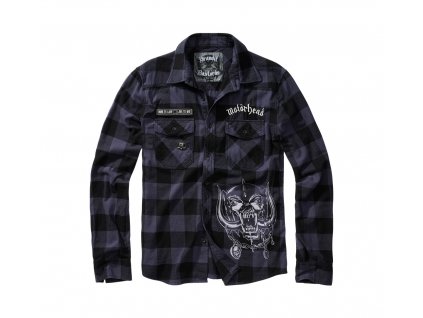 BRANDIT košile Motörhead Vintage Shirt černo-šedá