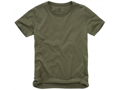 BRANDIT Dětské tričko T-Shirt Olivová