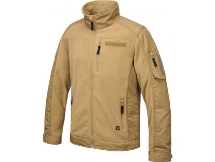 BRANDIT bunda Fleecejacket Ripstop Camel