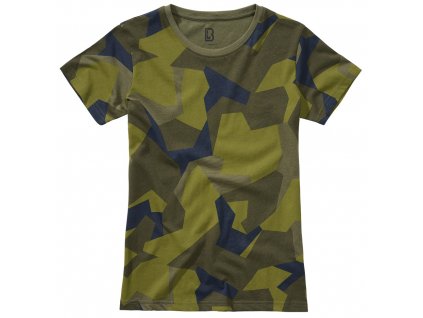 BRANDIT Dámské tričko Swedish camo