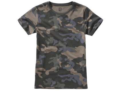 BRANDIT Dámské tričko Darkcamo