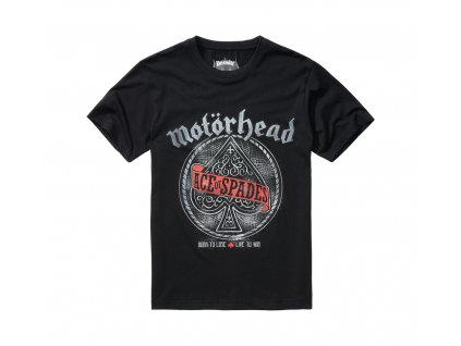 BRANDIT tričko Motörhead T-Shirt Ace of Spade Černá