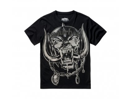 BRANDIT tričko Motörhead T-Shirt Warpig Print Černá