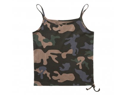 BRANDIT Dámské tílko Top Lilly Darkcamo