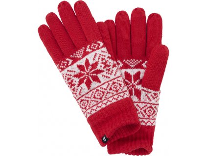 BRANDIT rukavice Snow Gloves Červená