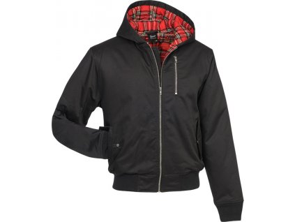 BRANDIT bunda Lord Canterbury Hooded Winter Jacket Černá