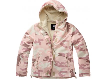 BRANDIT Dámská Frontzip Windbreaker Candy camo