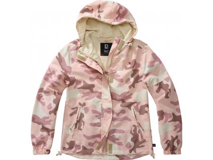 BRANDIT Dámská BUNDA Summer Windbreaker frontzip Candy camo