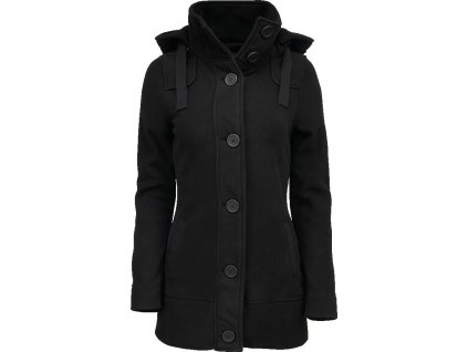 BRANDIT Kabát Dámská Square Fleece Jacket Černá