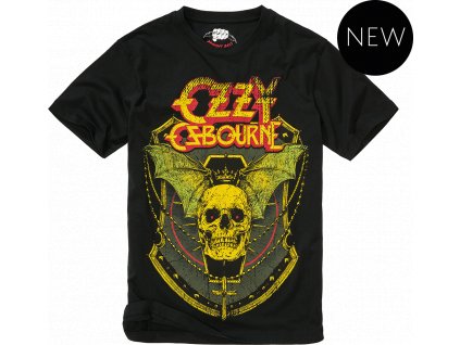 BRANDIT tričko Ozzy T-Shirt Skull černá