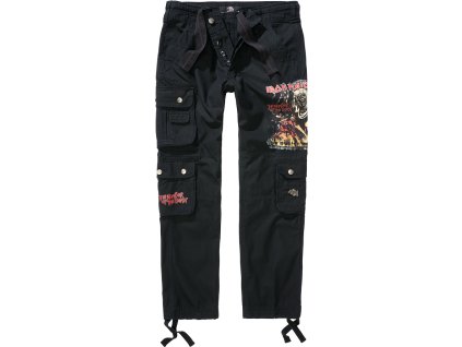 BRANDIT kalhoty IRM Pure Slim Trouser Černá