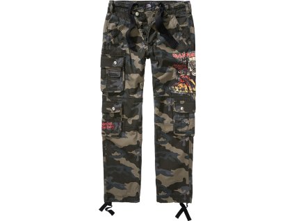 BRANDIT kalhoty IRM Pure Slim Trouser Darkcamo