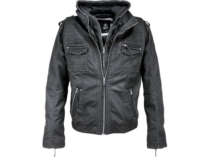 BRANDIT BUNDA Black Rock Jacket Černá